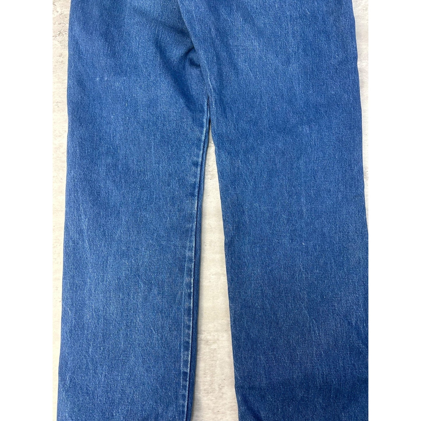 Vintage 80s Wrangler Western Style Dark Wash Denim Pants Size 31