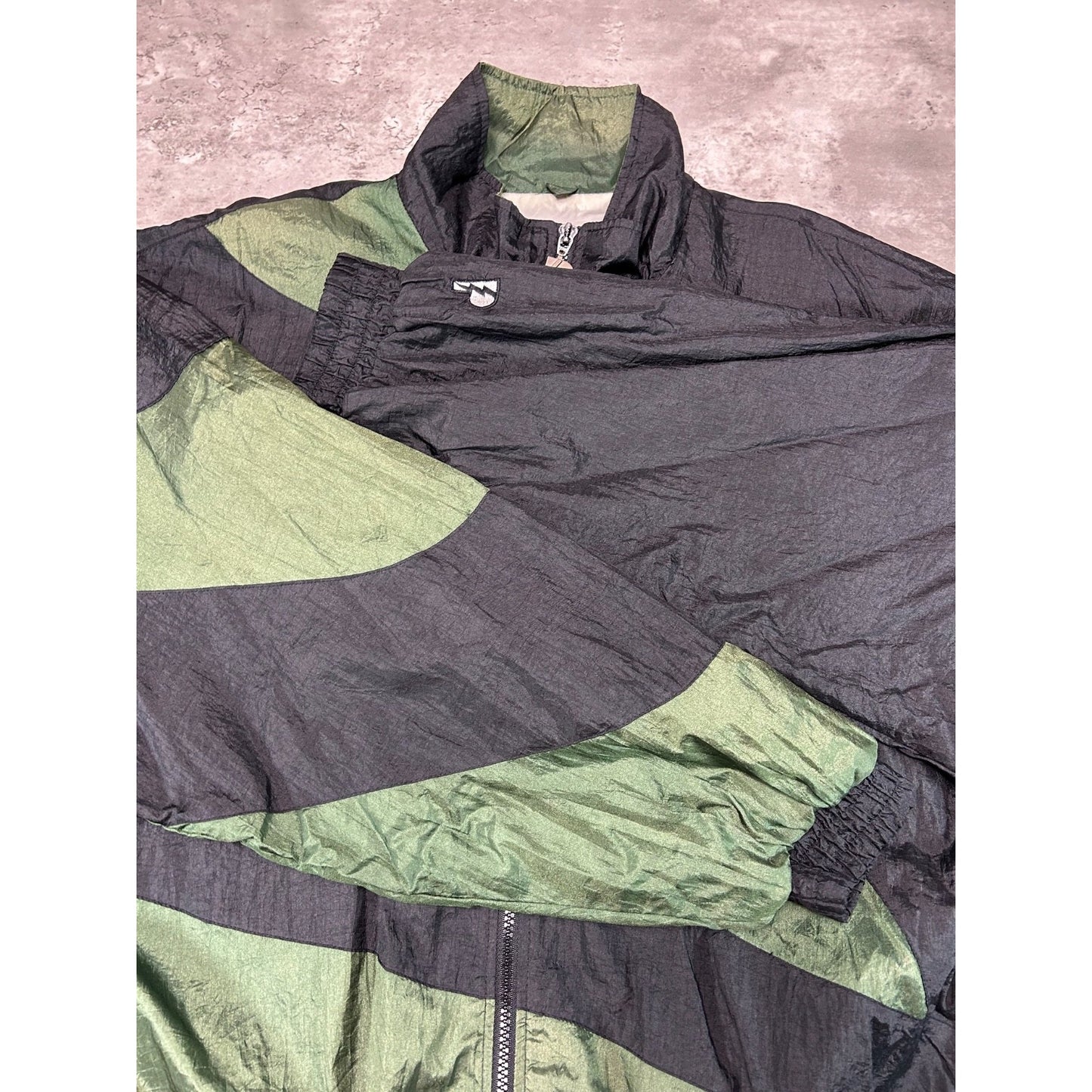 Vintage 90s Green Bay Packers NFL Embroidered Full Zip Jacket Size Large