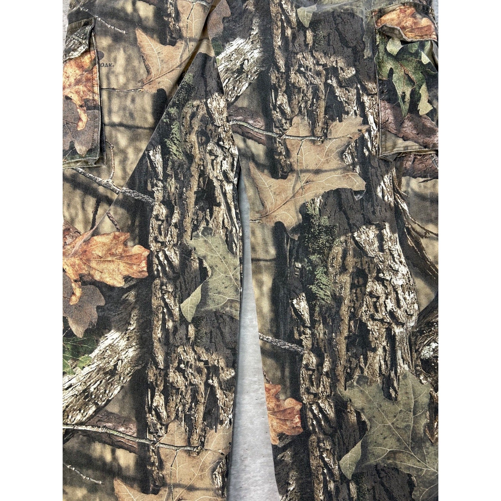 Vintage Women's Mossy Oak Tree Camo Hunting Cargo Pants Size XL