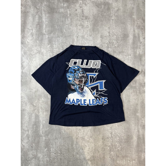 Vintage 90s Curtis Joseph Cujo #31 Toronto Maple Leafs NHL Player T-Shirt Large