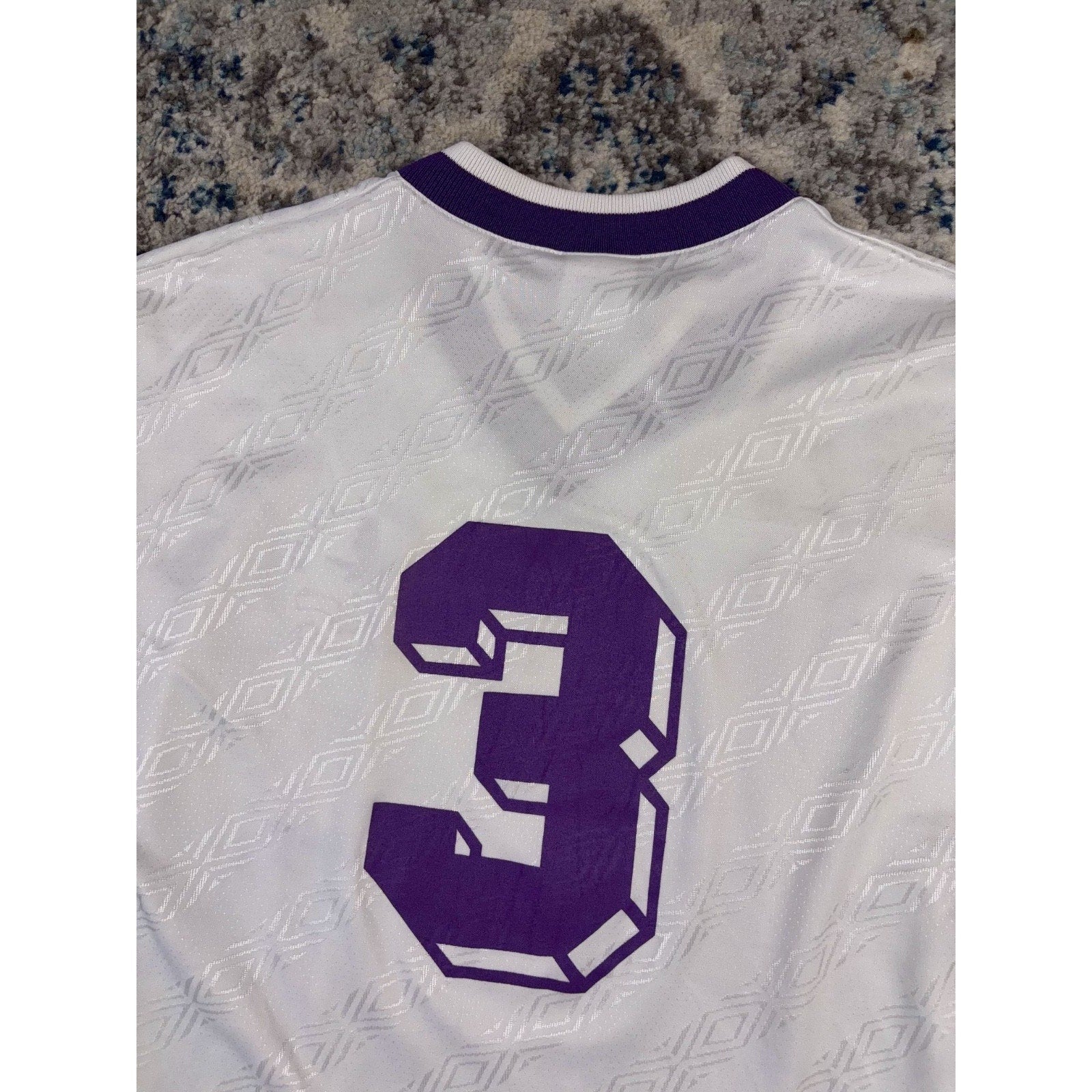 Vintage Wilfred Laurier University NCAA Collegiate Umbro Soccer Jersey Sz Medium