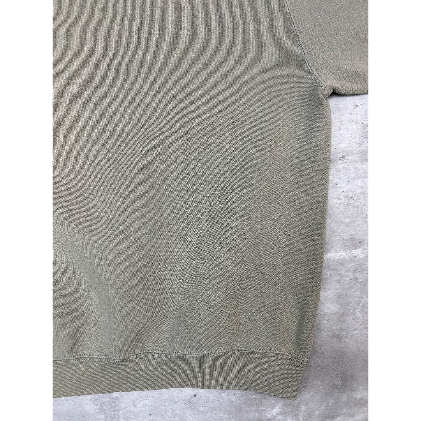 Vintage 2000s Nike Embroidered Mini Swoosh Earth Tone Sweatshirt Size Large