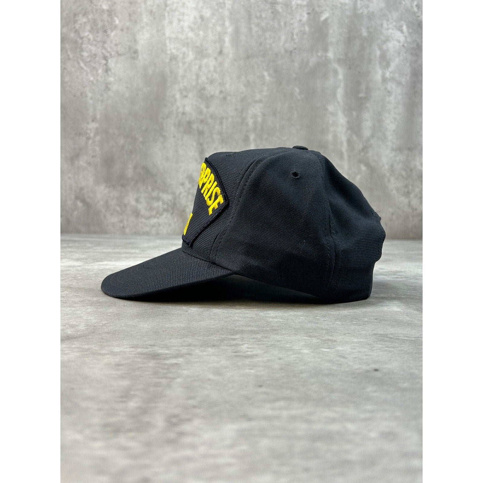 Vintage 80s USS Enterprises CVN-65 US Military Navy Snapback Hat OSFA