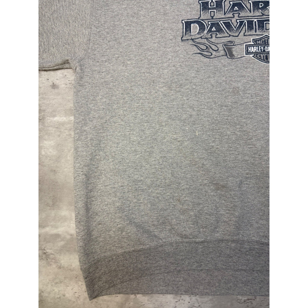 Harley Davidson Ride With Pride Graphic Spellout Crewneck Sweatshirt Size 2XL
