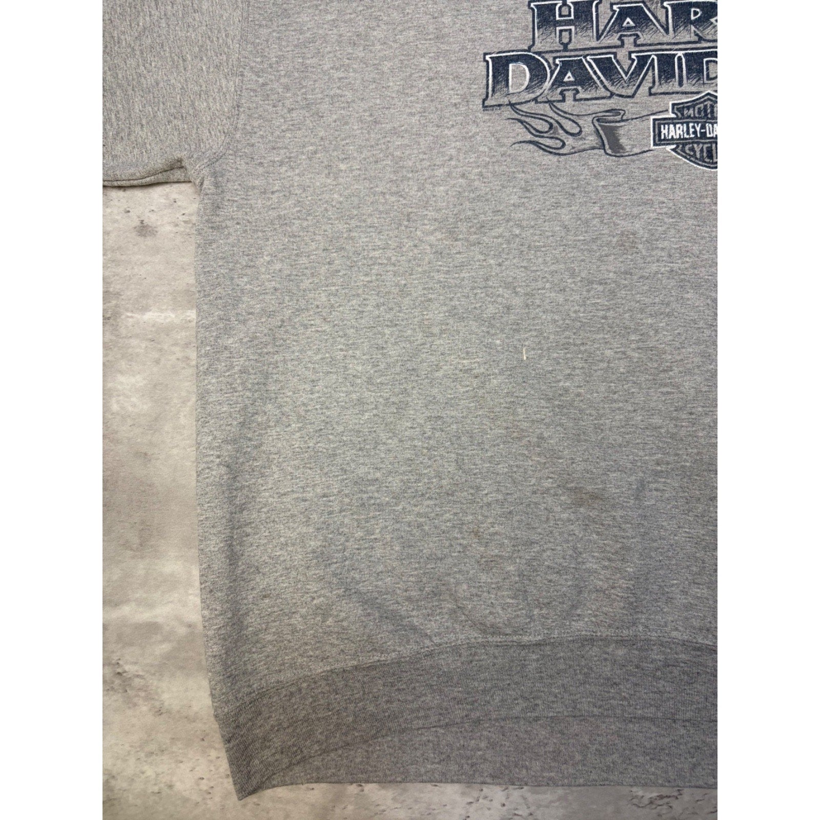 Harley Davidson Ride With Pride Graphic Spellout Crewneck Sweatshirt Size 2XL