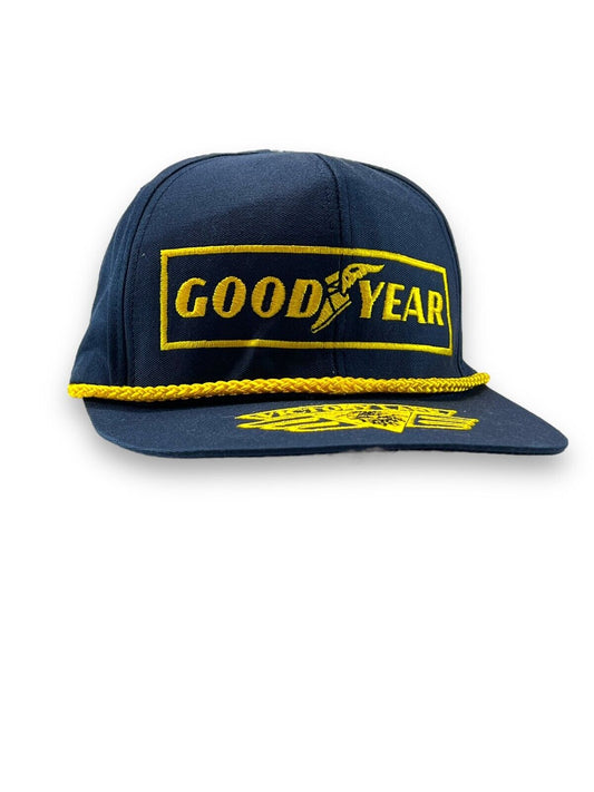 Vintage 1996 Goodyear Racing Embroidered Logo Snapback Hat OSFA 90s