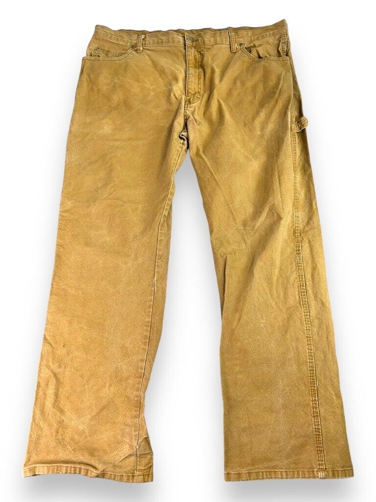 Dickies Canvas Work Wear Carpenter Pants Size 39W Beige