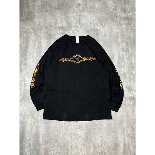 Vintage Metallica San Francisco Long Sleeve Rock Music Band T-Shirt Size 2XL