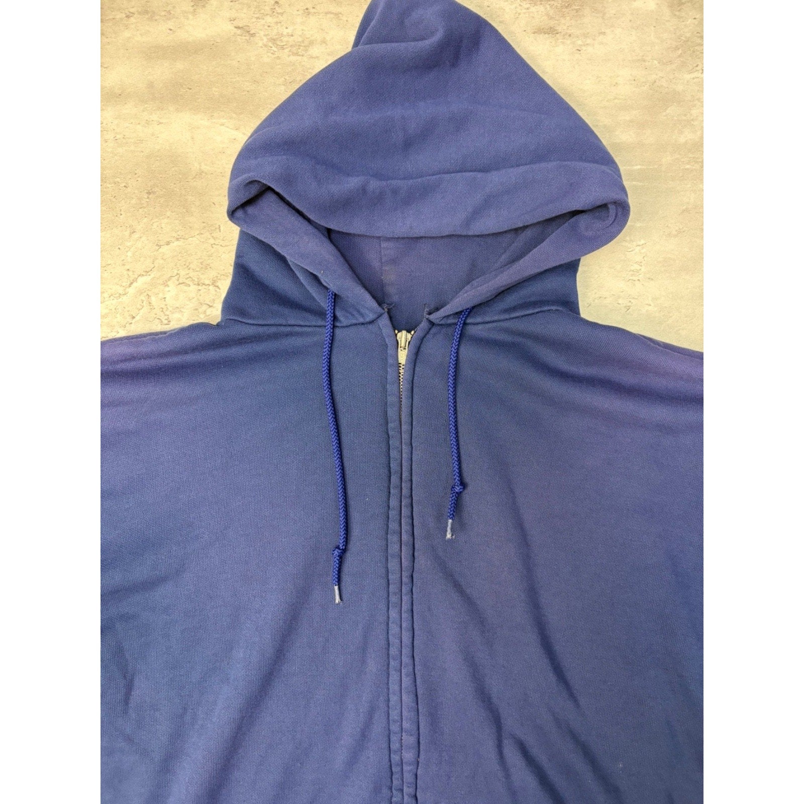 Vintage 90s Southwest Thermal Lined Full Zip Hooded Sweatshirt Size Large