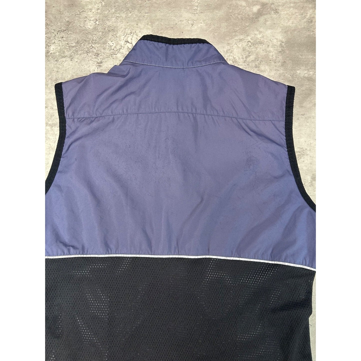 Vintage 2000s Nike Embroidered Swoosh Lightweight Full Zip Vest Sz Medium YOUTH