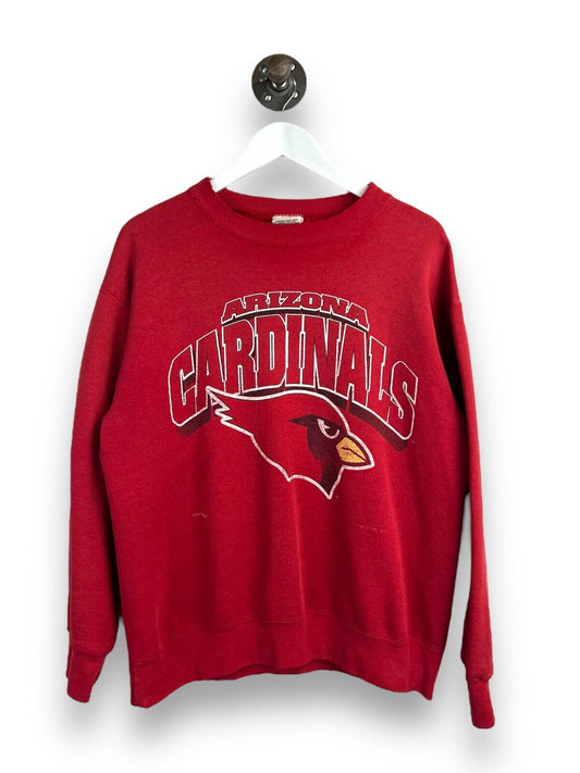 Vintage 90s Arizona Cardinals NFL Graphic Logo Spellout Sweatshirt Size Medium