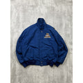 Vintage 90s Miller Lite Embroidered Full Zip Insulated Bomber Jacket Size Large