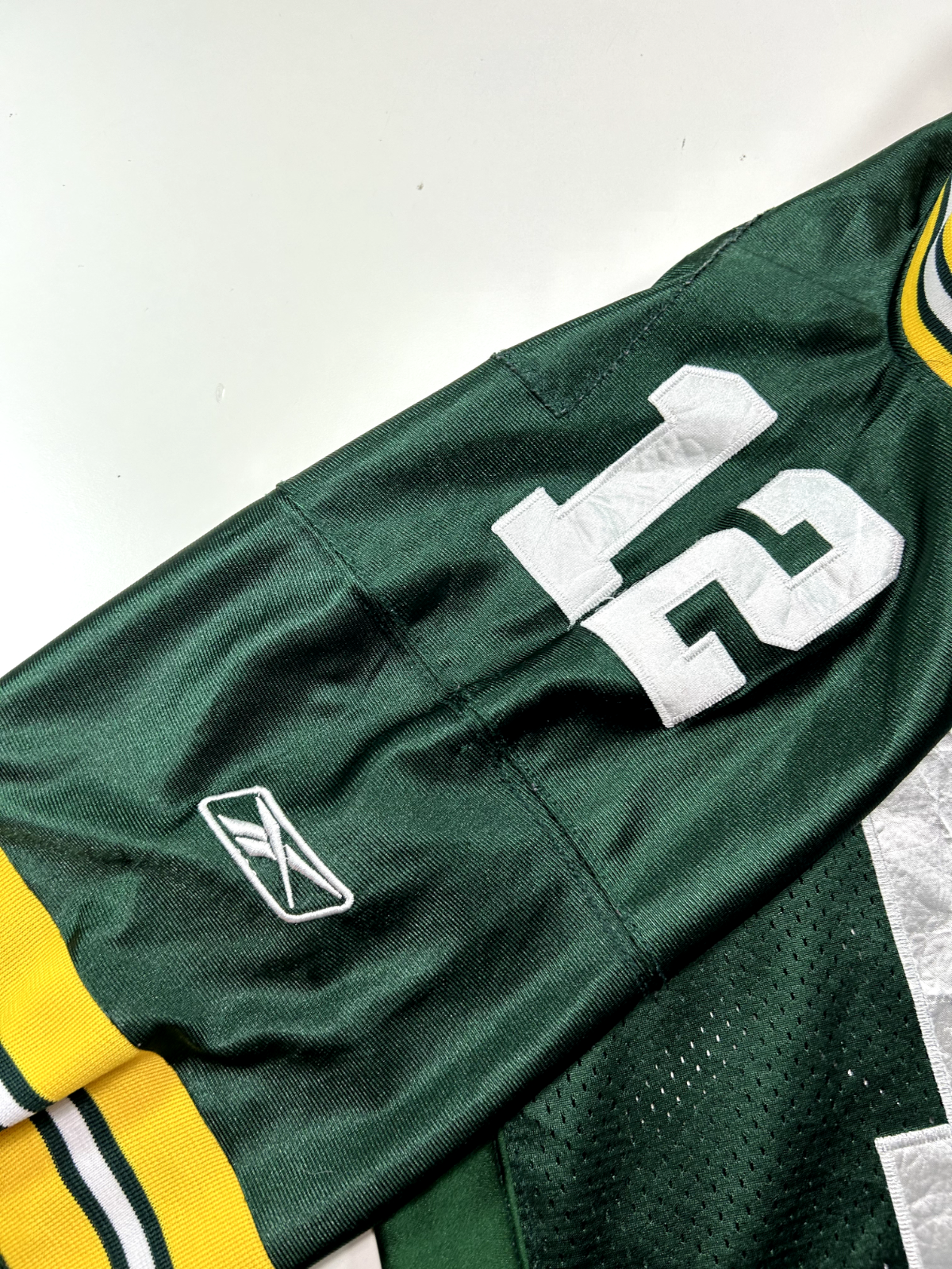 Vintage Aaron Rodgers #12 Green Bay Packers NFL Stitched Reebok Jersey Sz 48 L