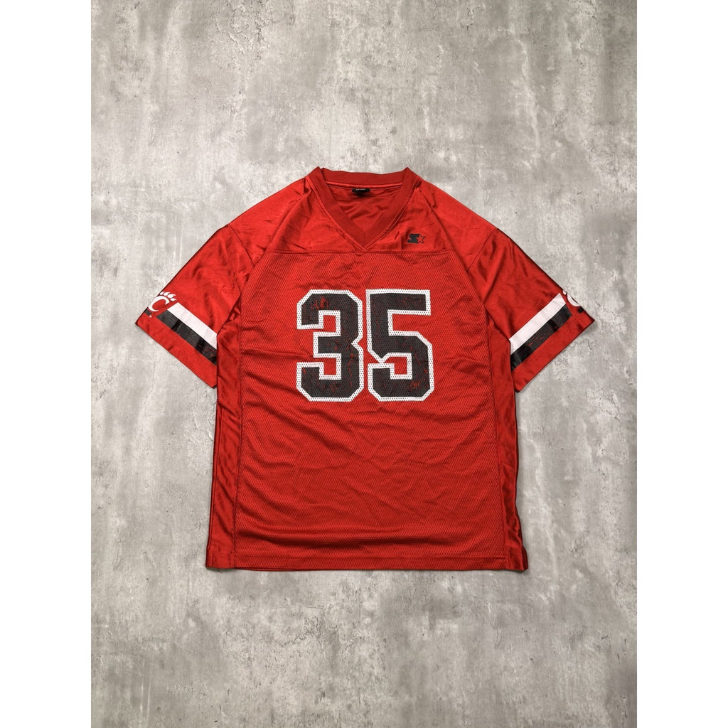 Vintage Cincinnati Bearcats NCAA #35 Starter Football Jersey Size Large
