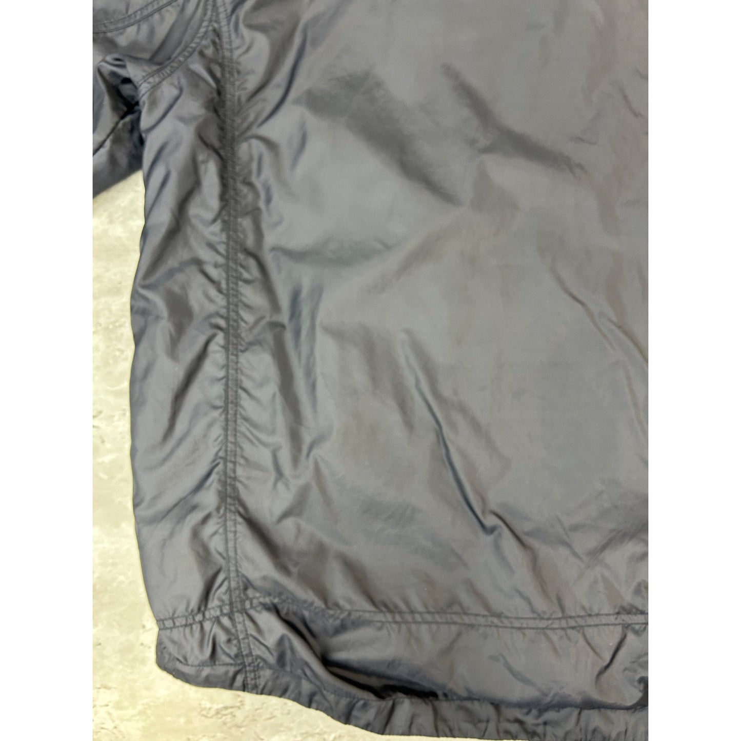 Vintage 2000s Nike Embroidered Swoosh Nylon Full Zip Windbreaker Jacket Medium