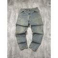 Vintage 90s Levis 560 Red Tab Light Wash Denim Pants Size 35