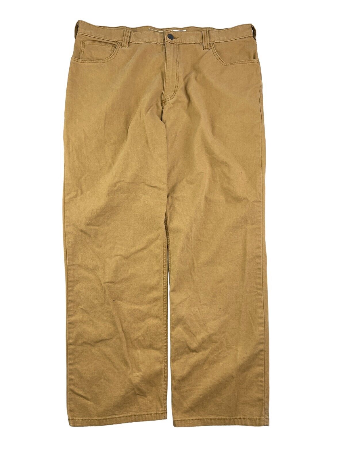 Carhartt Relaxed Fit Canvas Workwear Five Pocket Pants Size 38 Brown