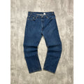 Vintage 90s Levis Red Tab Dark Wash Blue Denim Pants Size 37