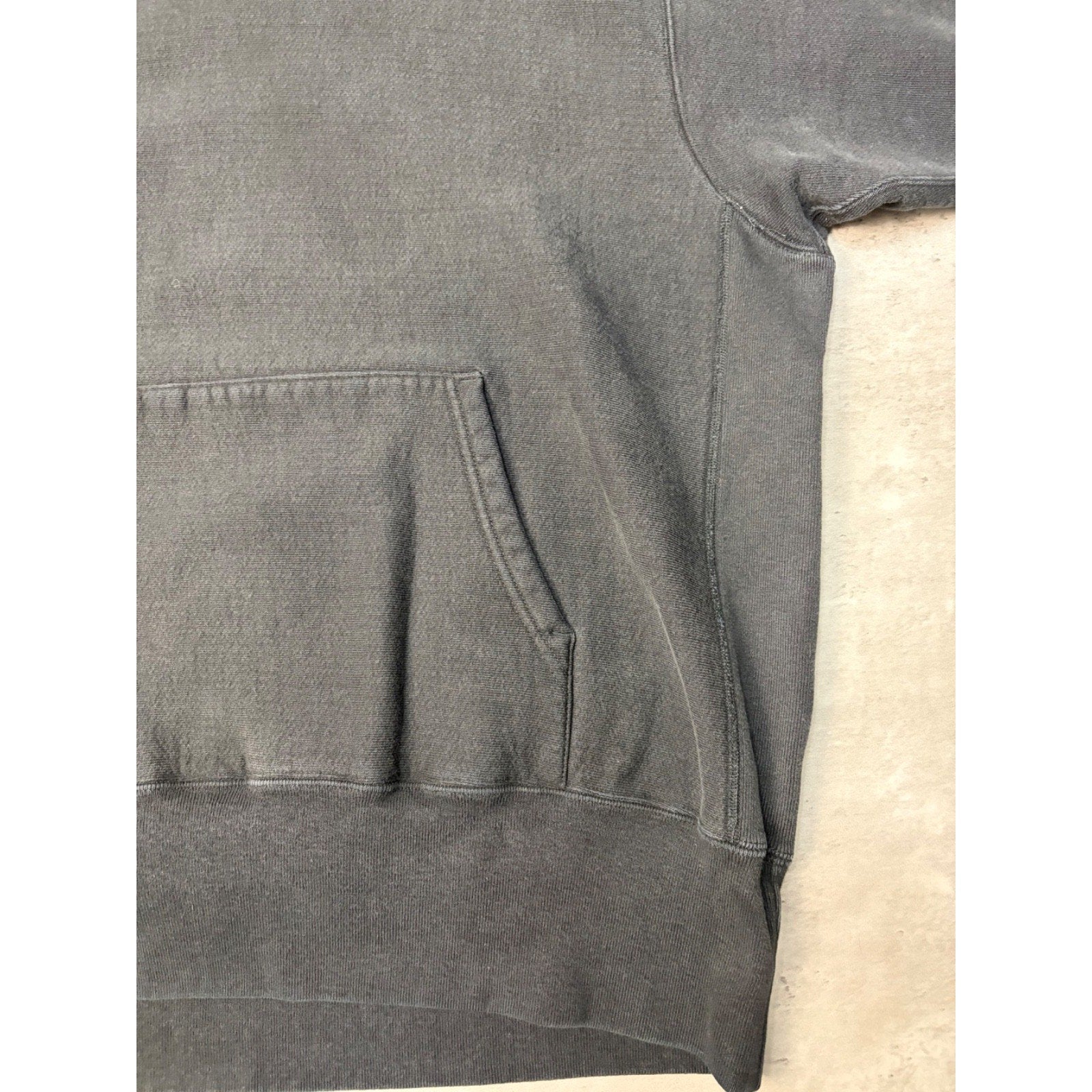 Vintage 90s Camber Black Hooded Pullover Sweatshirt Size 2XL