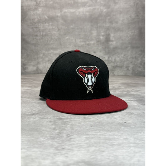 Arizona Diamondbacks MLB Embroidered Logo Baseball Fitted Hat 7 1/2 OSFA