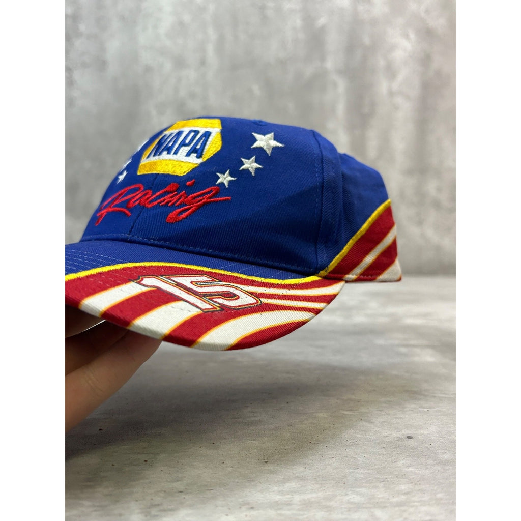 Vintage Napa Racing Embroidered Logo Nascar Strapback Hat OSFA