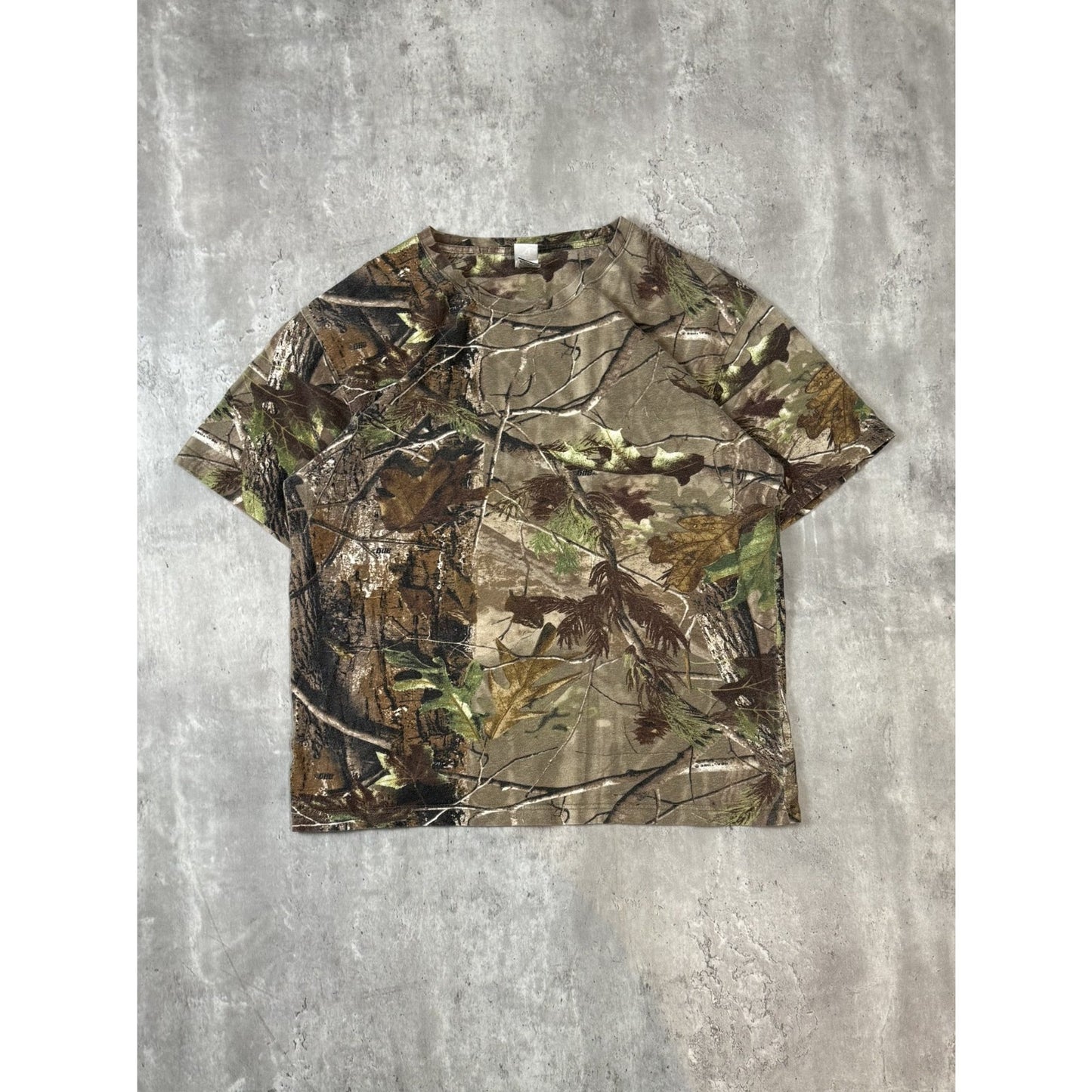 Vintage Code IV Tree Camo Hunting T-Shirt Size Large