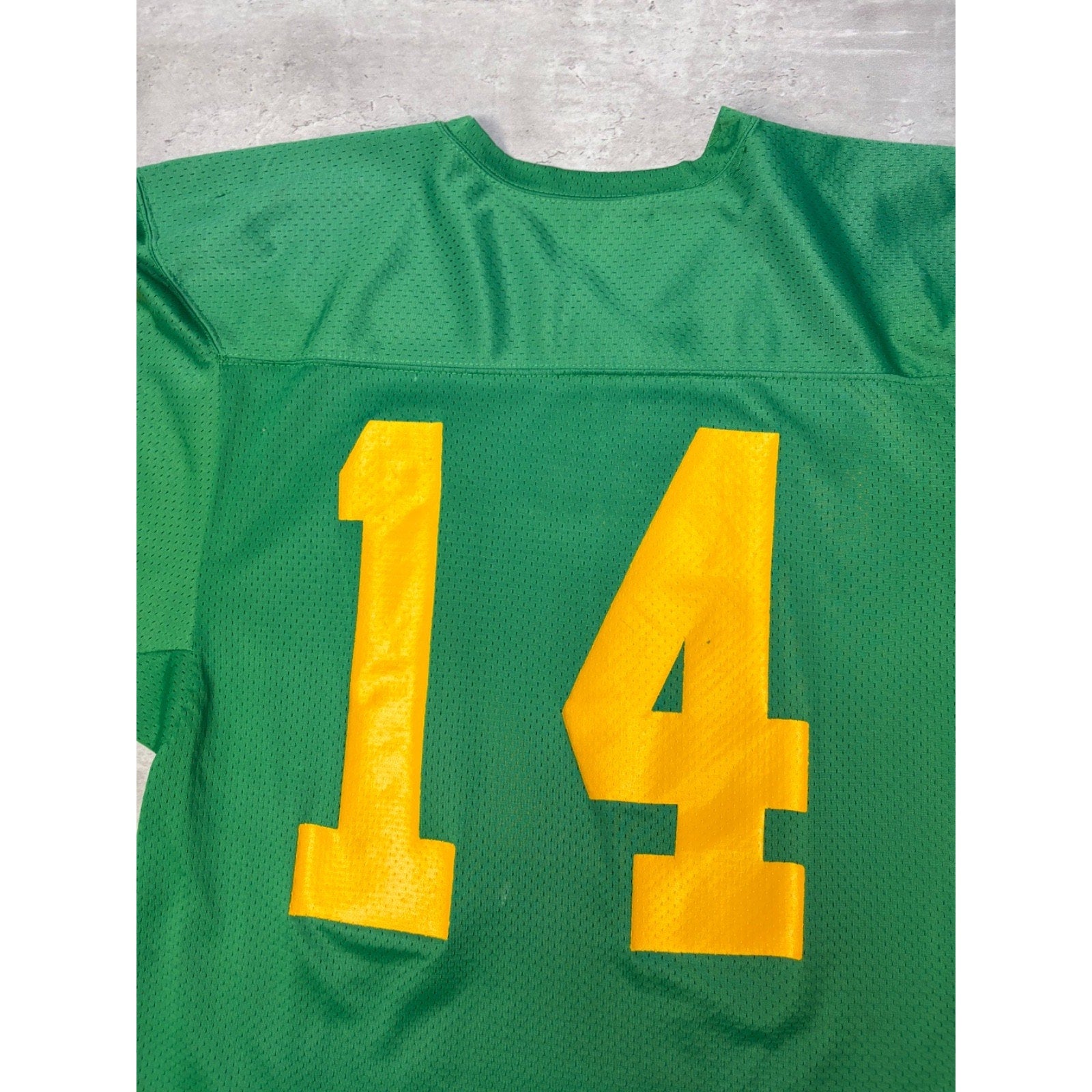 Vintage 80s/90s Beaver Dam #14 Football Jersey Size Large