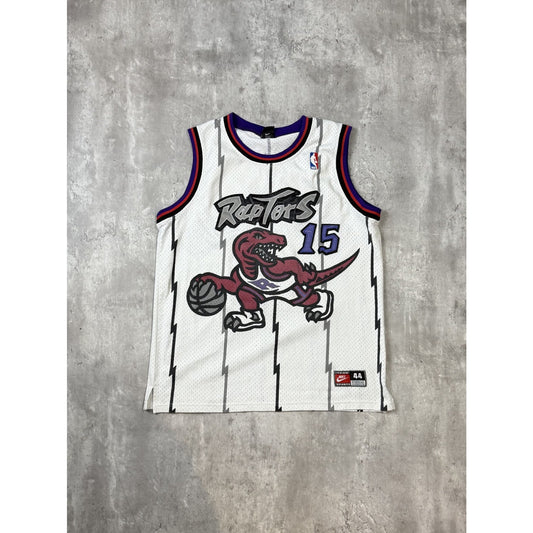 Vintage Vince Carter #15 Toronto Raptors NBA Nike Basketball Jersey Size Medium
