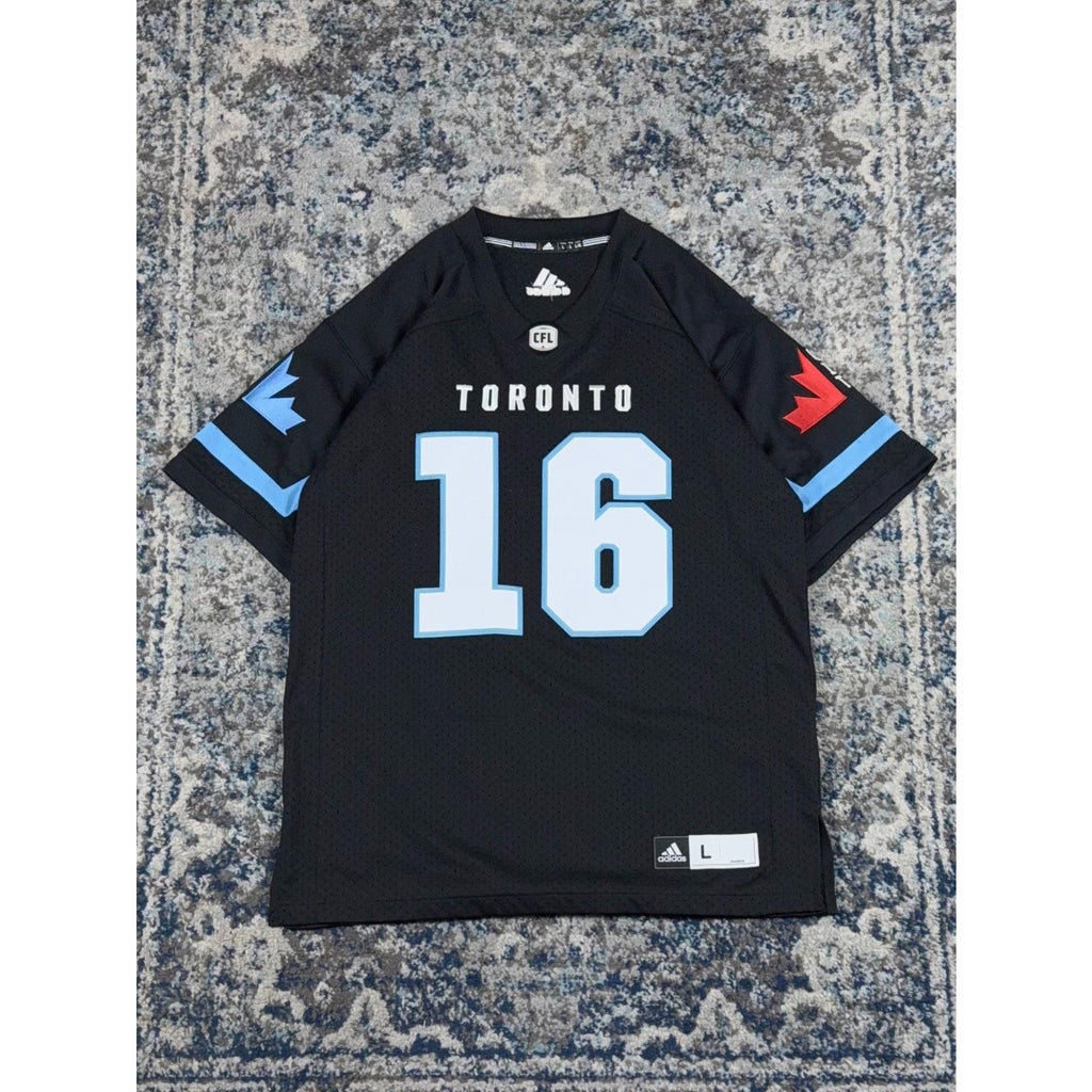 Toronto Argonauts CFL 2016 Grey Cup Adidas Football Jersey Size Large