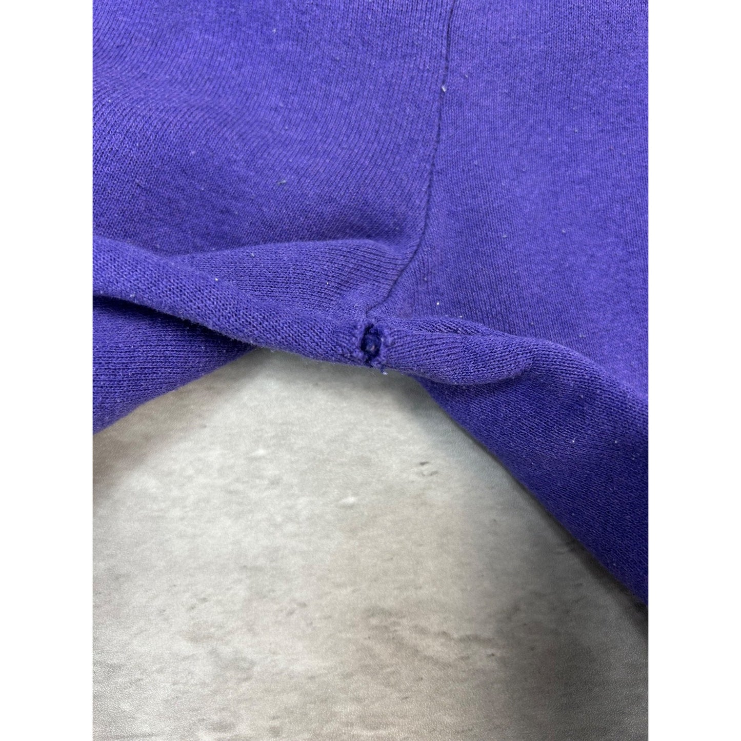 Vintage 90s Minnesota Vikings NFL Graphic Spellout Sweat Pants Size Large Purple