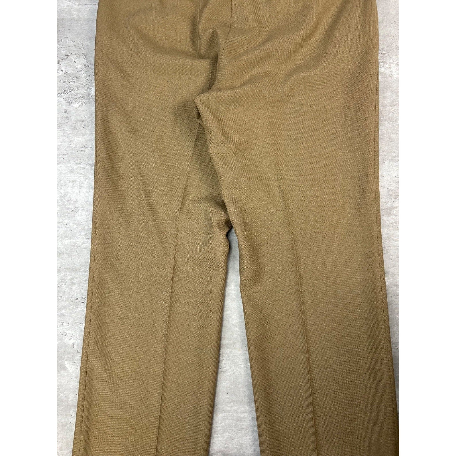 Vintage 70s/80s Pleated Trouser Style Pants Size 36