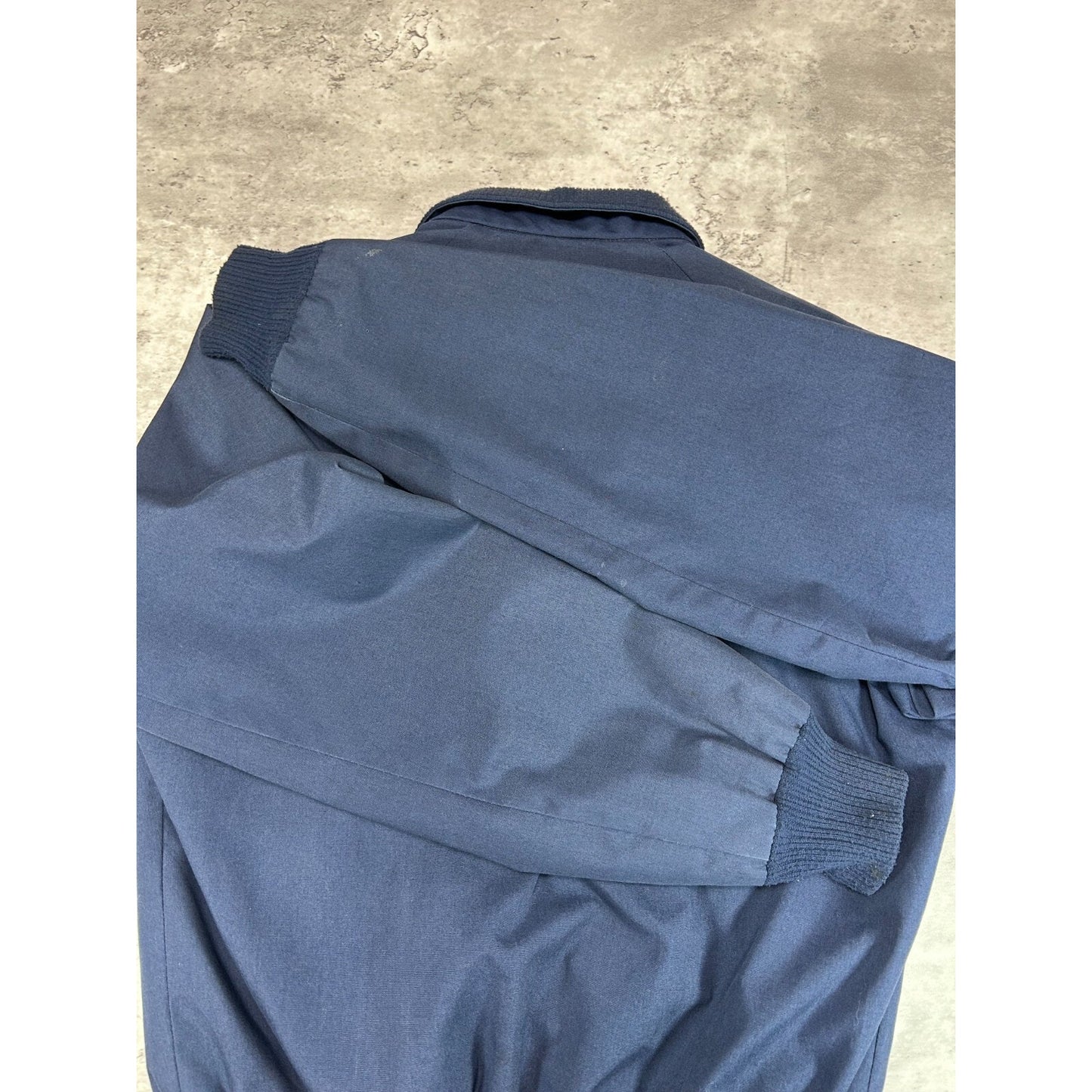 Vintage 1970s/80s Sir Jack Cropped Ricky Jacket Size 36 Medium Blue