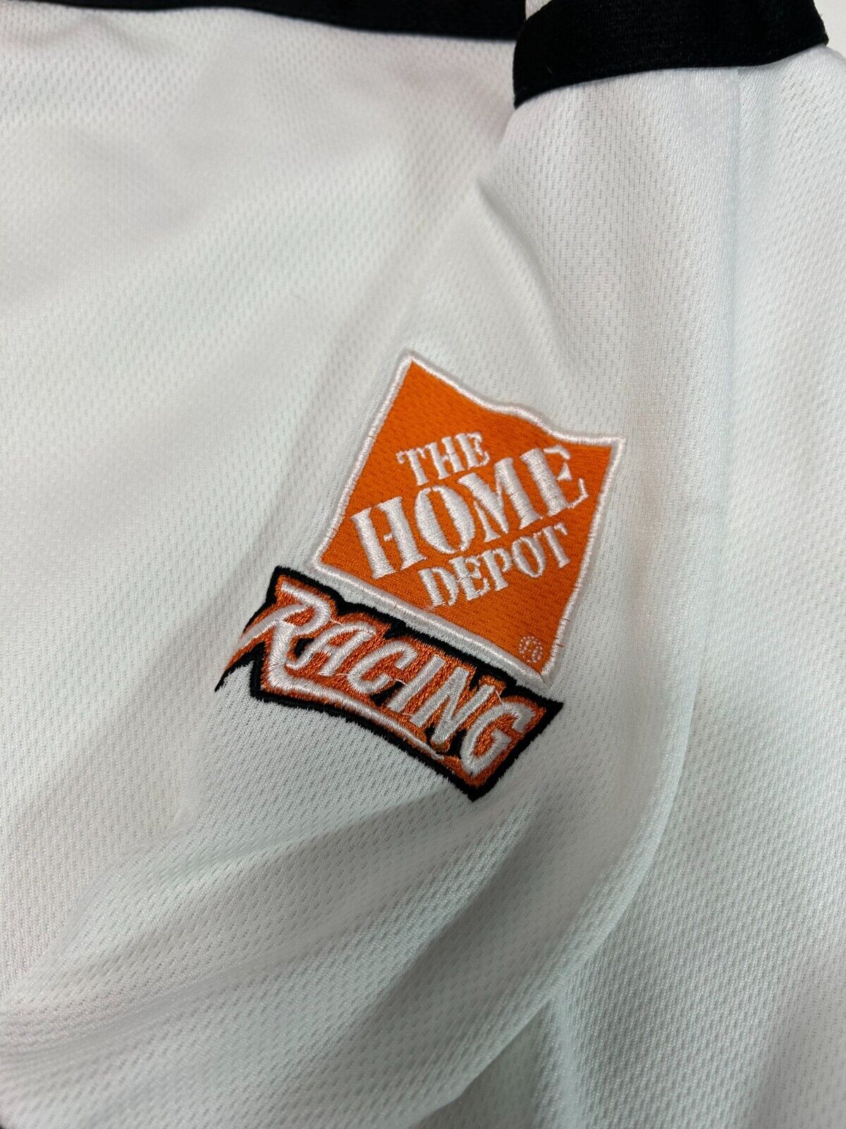 Vintage Tony Stewart #20 Nascar Home Depot Racing Hockey Jersey Size 2XL