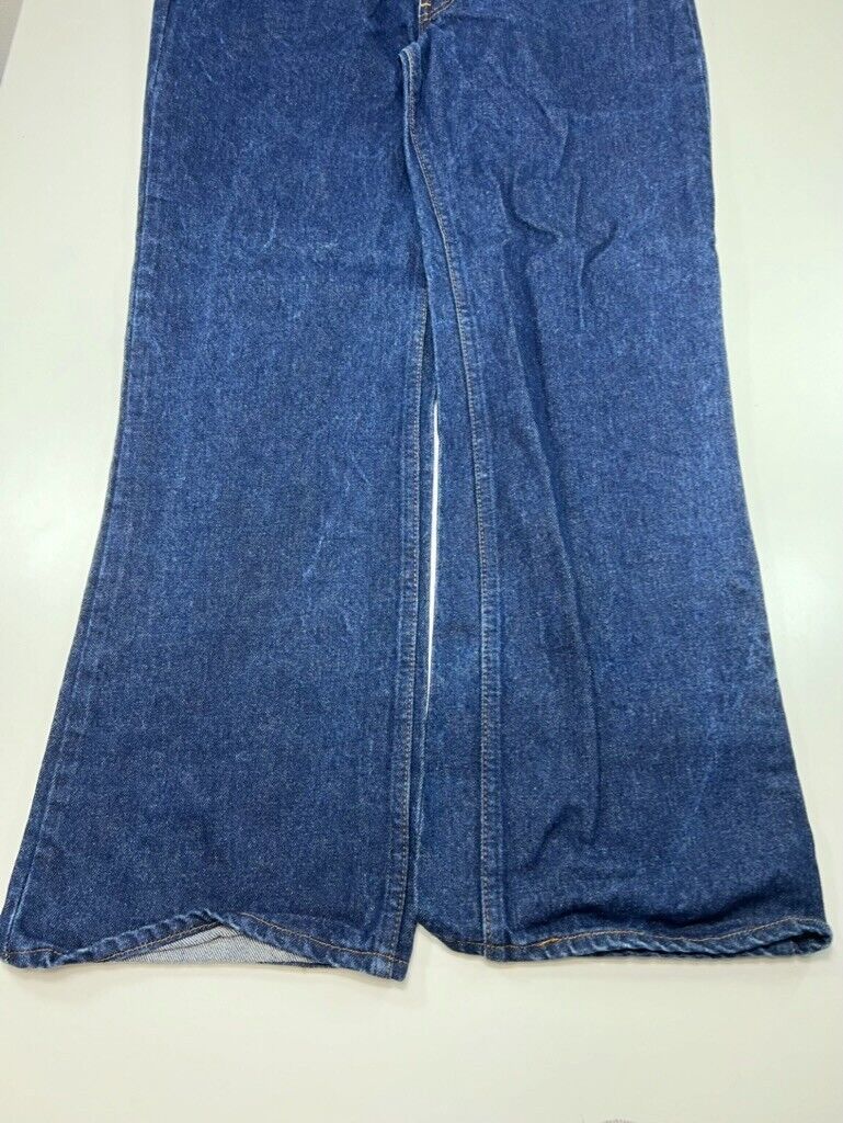 Vintage 80s/90s Levi's Dark Wash Flaired Denim Pants Size 38