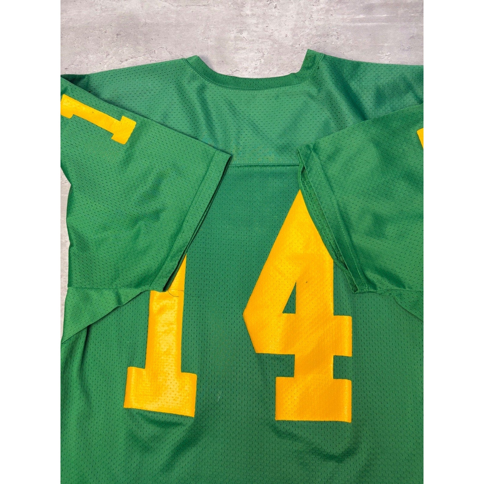 Vintage 80s/90s Beaver Dam #14 Football Jersey Size Large