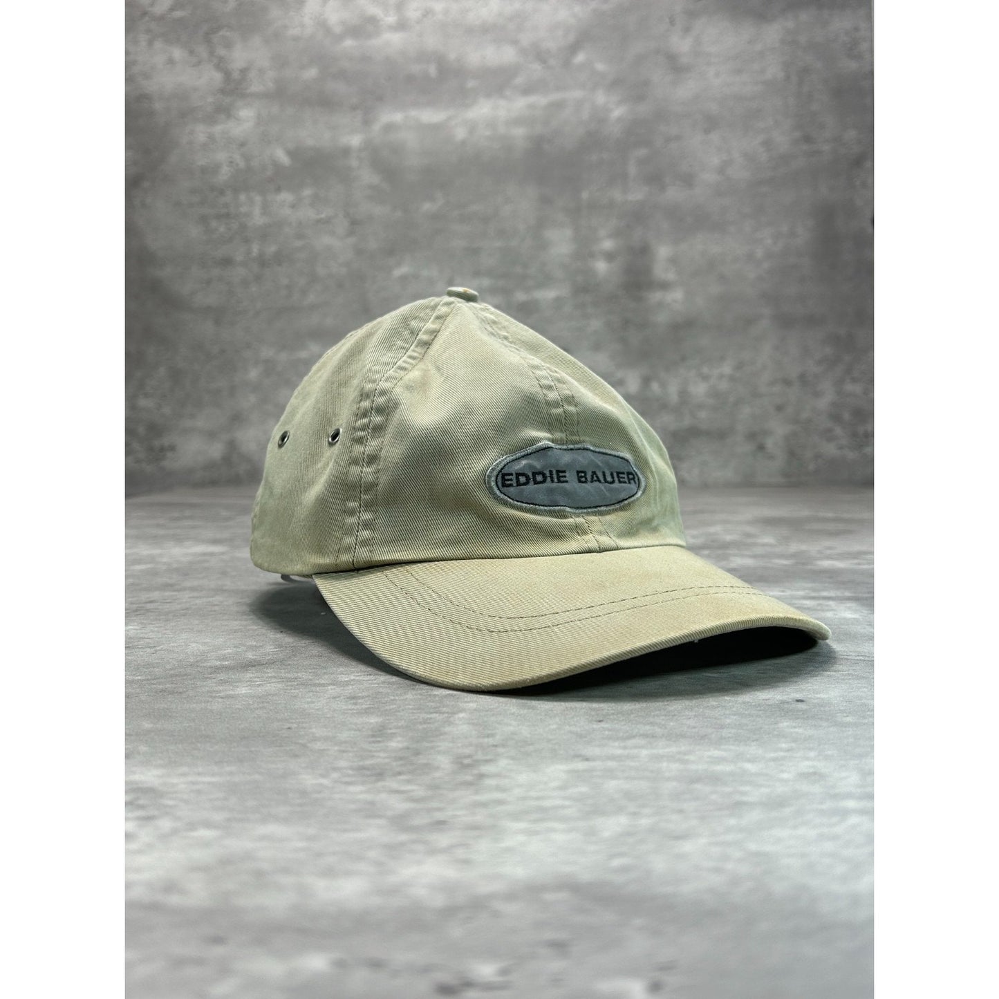 Vintage 90s Eddie Bauer Grateful Dead Embroidered Spellout Strapback Hat OSFA