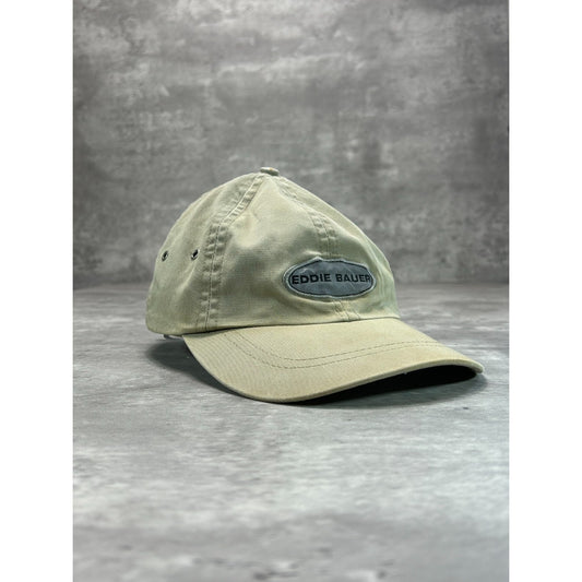 Vintage 90s Eddie Bauer Grateful Dead Embroidered Spellout Strapback Hat OSFA