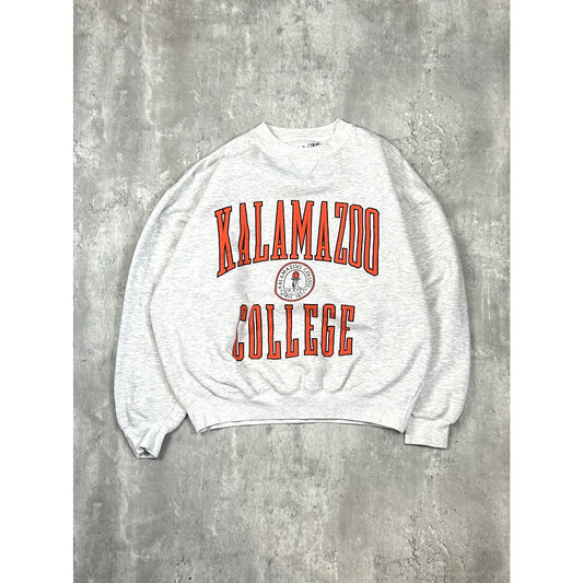 Vintage Kalamazoo College NCAA Collegiate Spellout Sweatshirt Size Medium