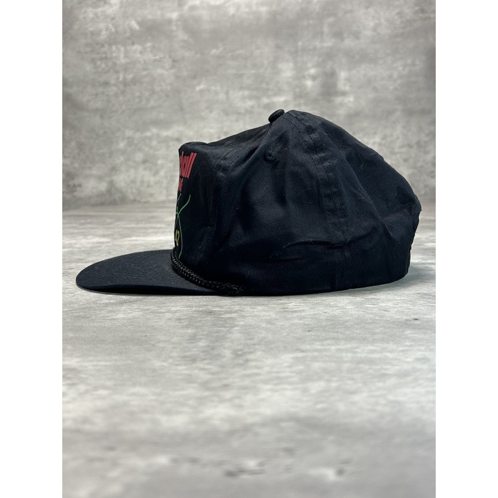 Vintage 90s Kyle Petty Kendall Racing Nascar Graphic Spellout Snapback Hat OSFA