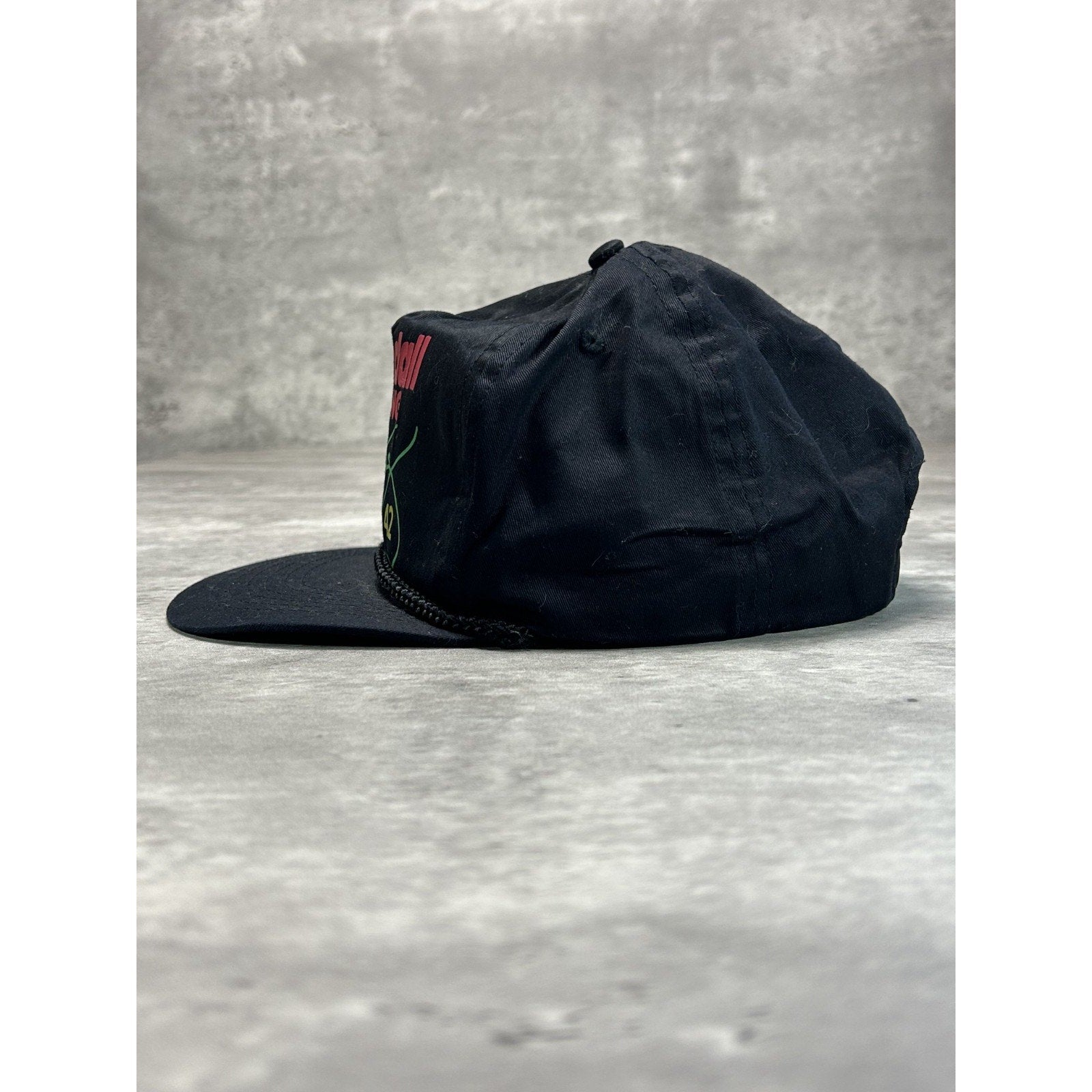 Vintage 90s Kyle Petty Kendall Racing Nascar Graphic Spellout Snapback Hat OSFA