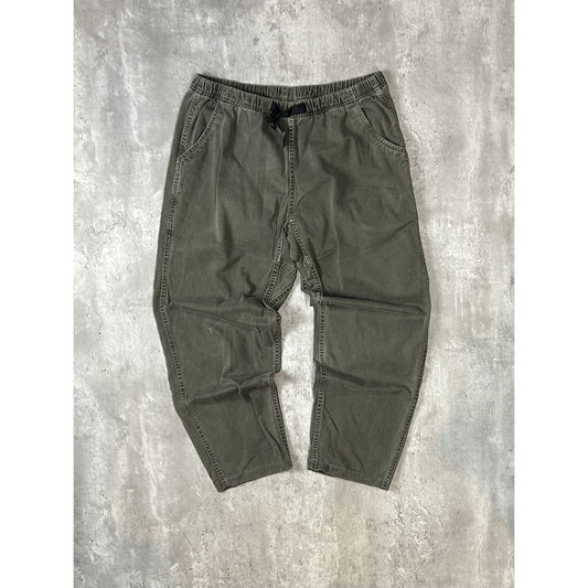 Vintage 90s Gramicci Baggy Fit Adjustable Hiking Pants Size Large Green