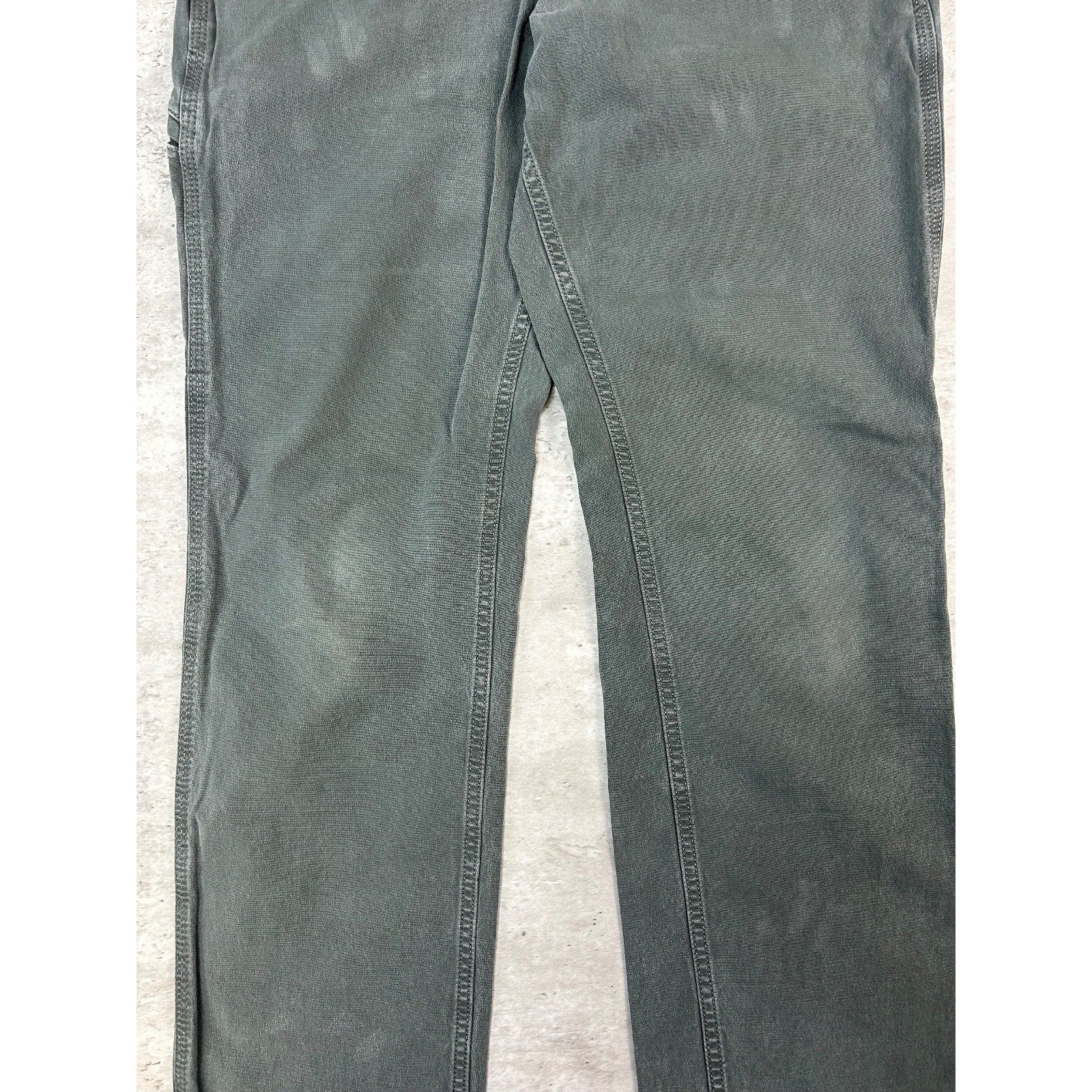 Carhartt Relaxed Fit Canvas Workwear Five Pocket Pants Size 34 Green