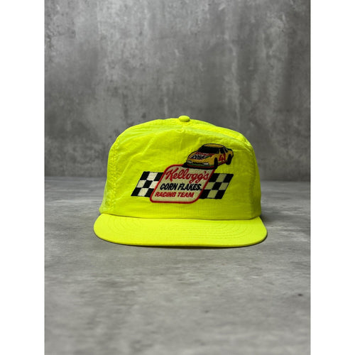 Vintage 1984 Kelloggs Corn Flakes Racing Team Nascar Snapback Hat OSFA