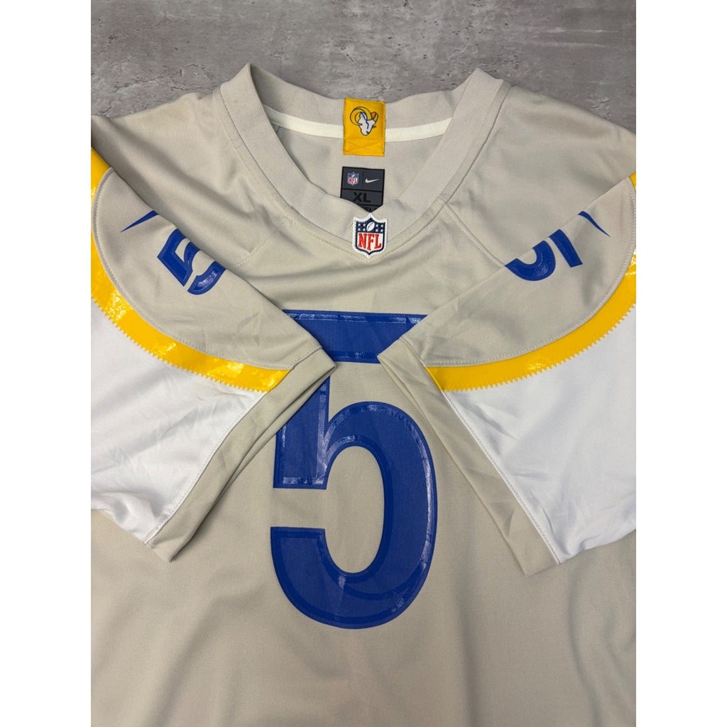 Vintage Jalen Ramsey #5 Los Angeles Rams NFL Football Jersey Size XL YOUTH
