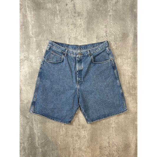 Vintage Wrangler Authentic Jeans Medium Wash Denim Shorts Size 35