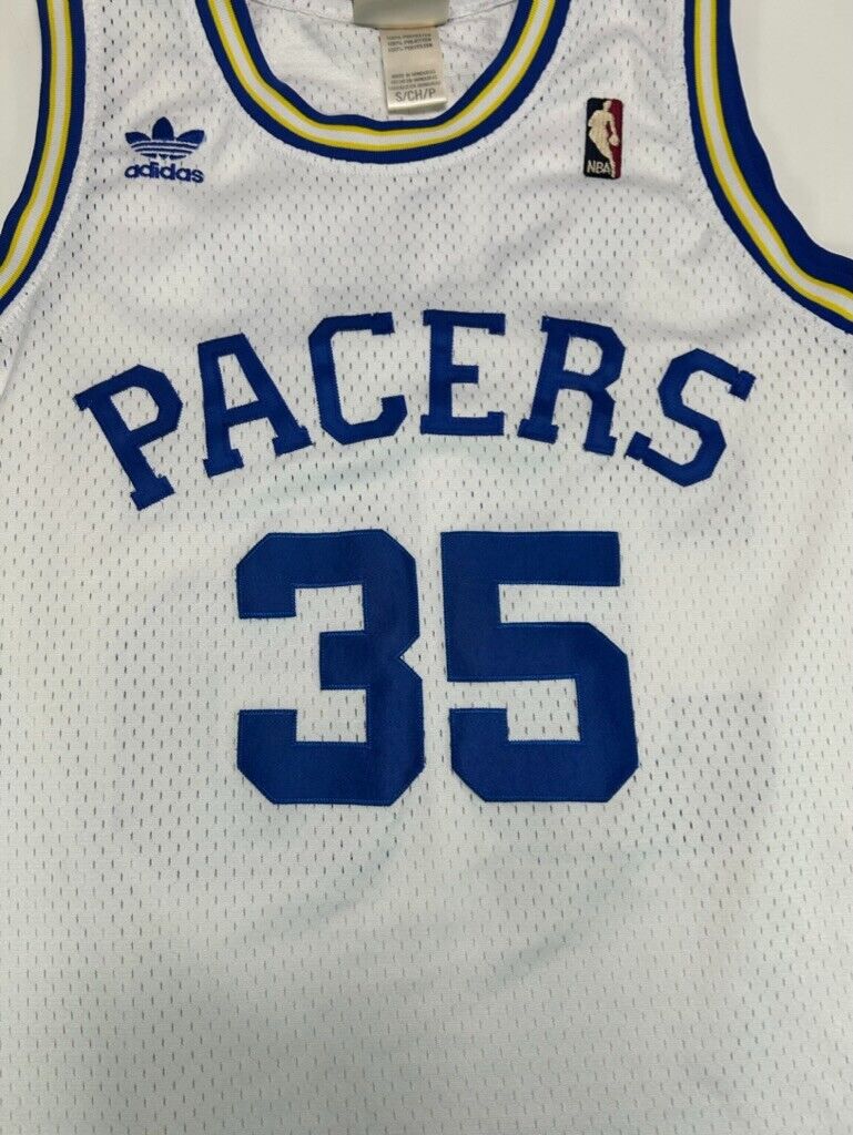 Roger Brown #35 Indiana Pacers NBA Stitches Retro Swingman Jersey Size Small