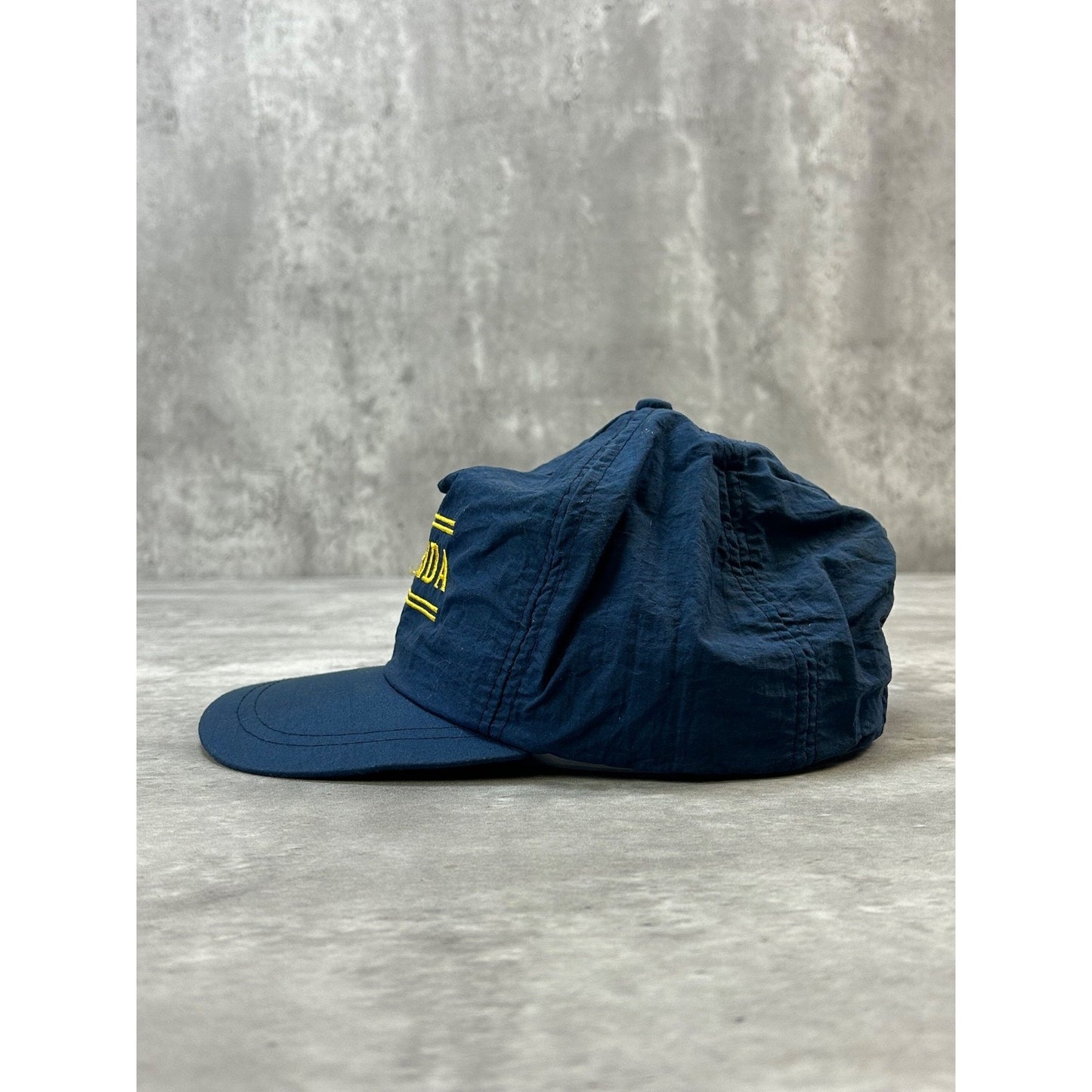 Vintage 90s Florida Embroidered Spellout Destination Snapback Hat OSFA