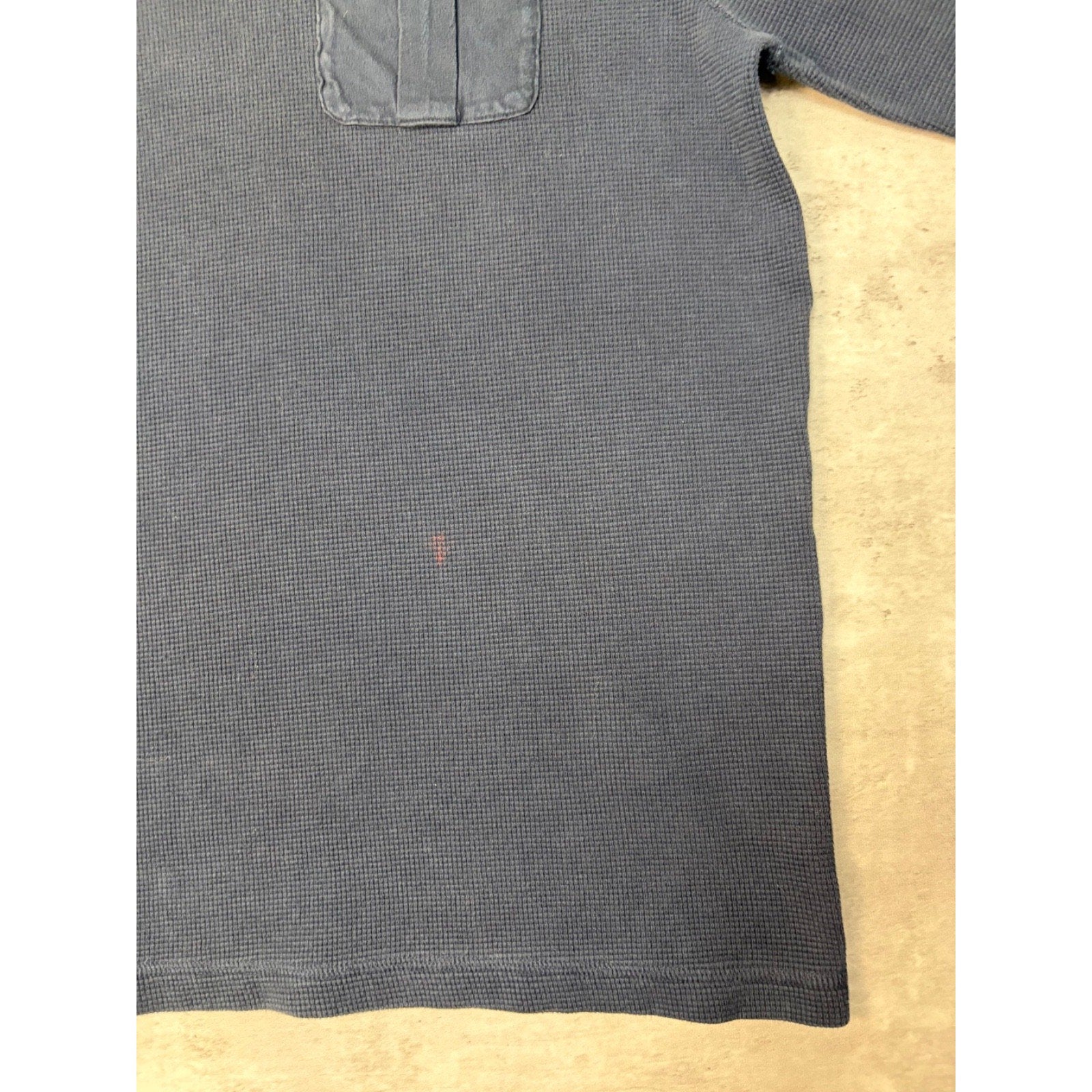 Vintage Polo Ralph Lauren Thermal Chest Pocket Long Sleeve T-Shirt Size XL