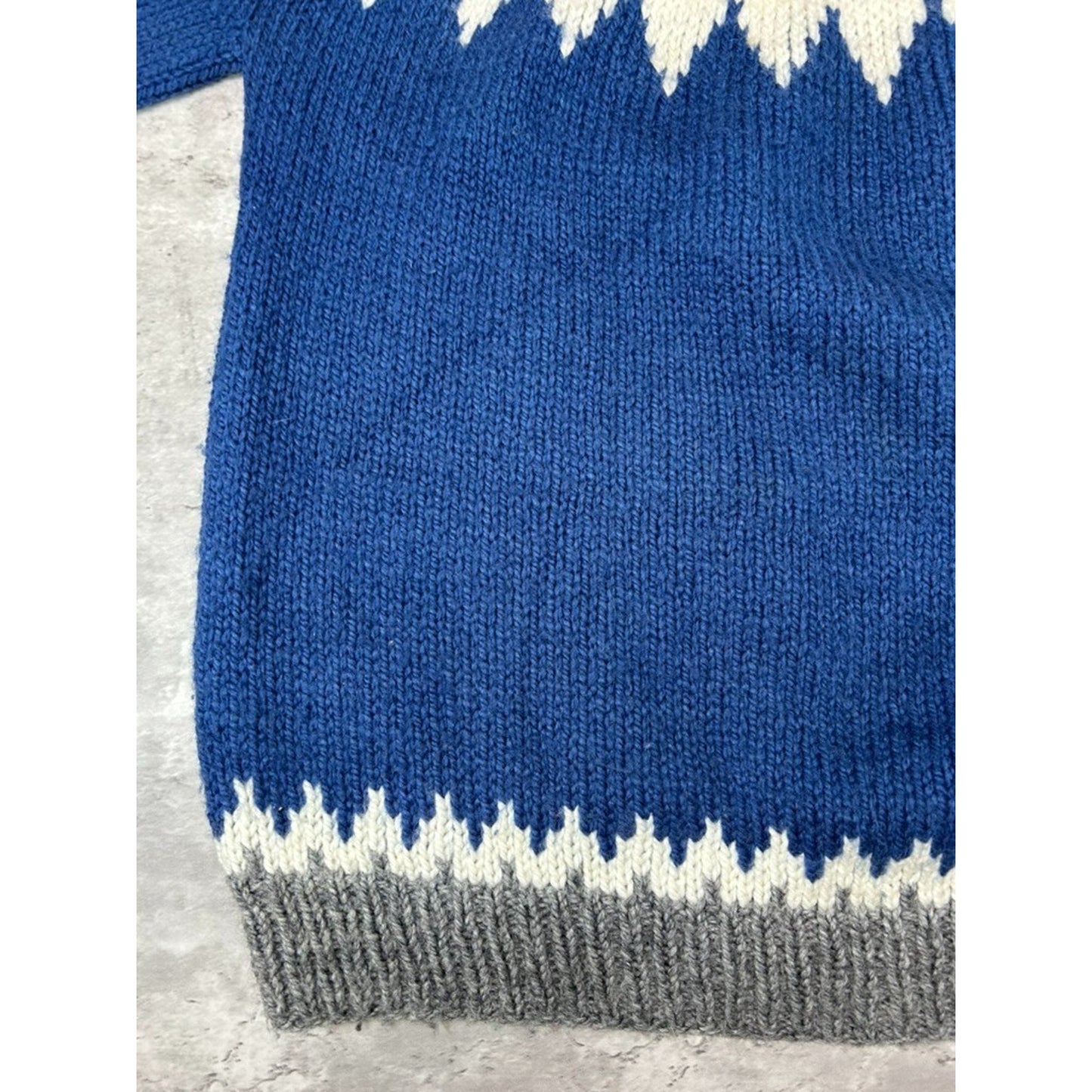 Vintage 80s/90s Heavyweight Striped Pullover Knit Sweater Size XL
