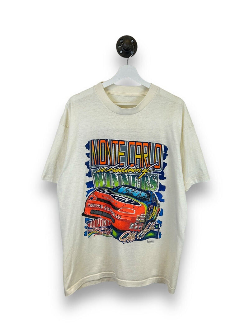 Vintage 1995 Jeff Gordan Monte Carlo Tradition Of Winners Nascar T-Shirt XL 90s